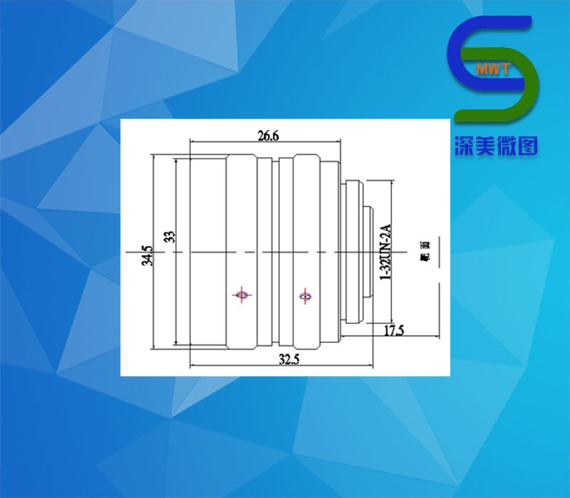 25mm-fa500万像素工业镜头